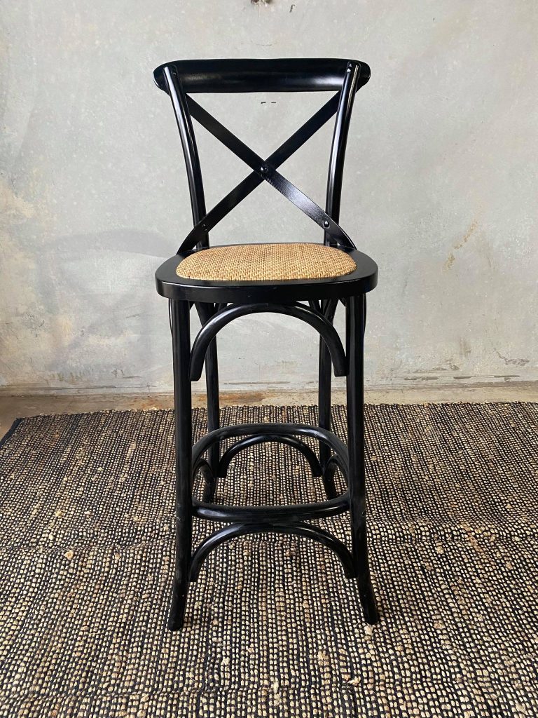 Cross Back Bar Stools Living Timber Co